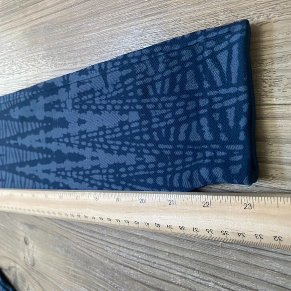 Spanx - Look at Me Now‎ Leggings Blue Geometric Pattern Women’s Sz Small #FL3515 - Picture 4 of 6